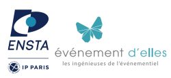 Logos évènement d'elles et ENSTA Paris